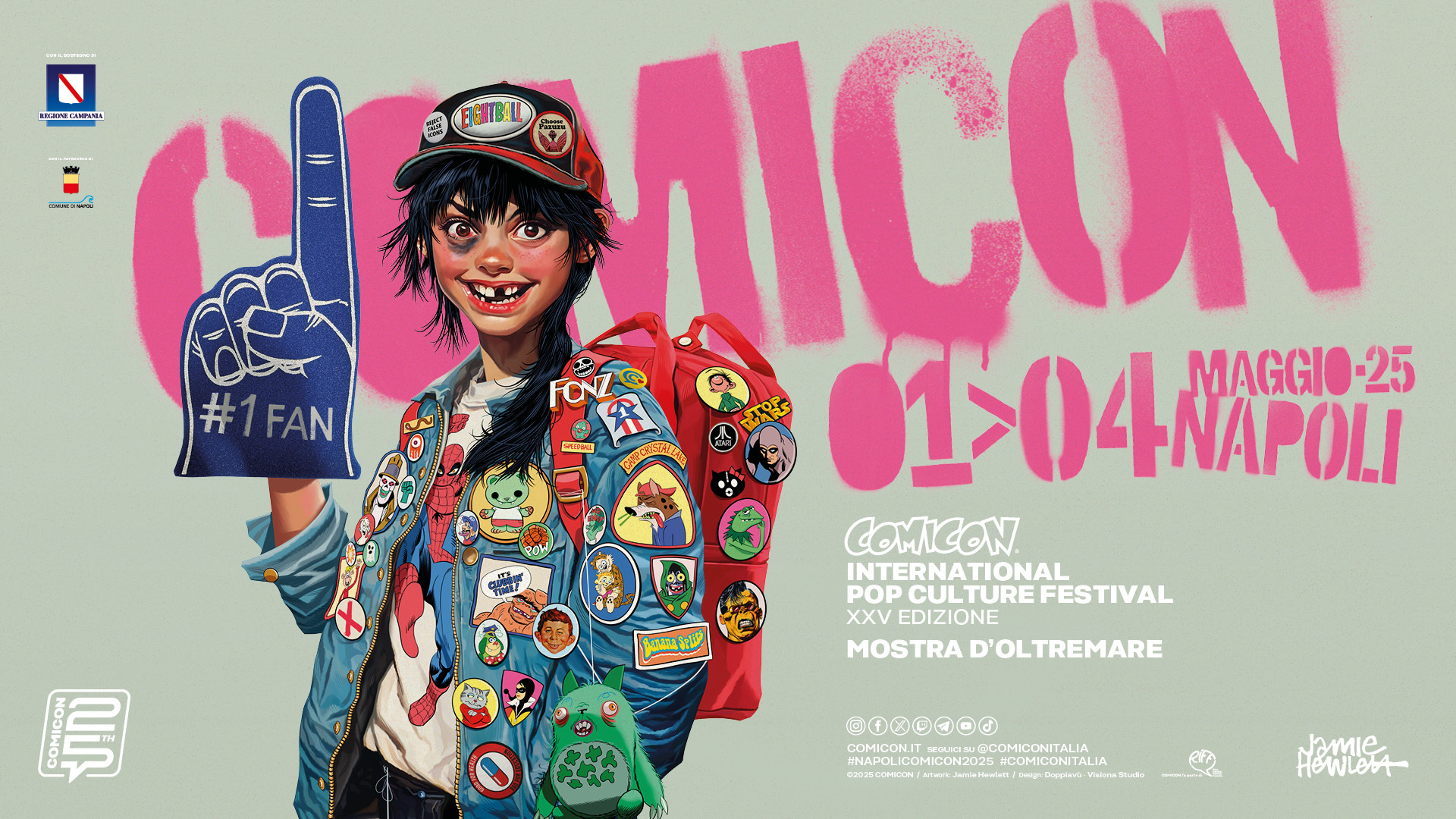 Max Pezzali presenta a COMICON Napoli il suo nuovo comic book