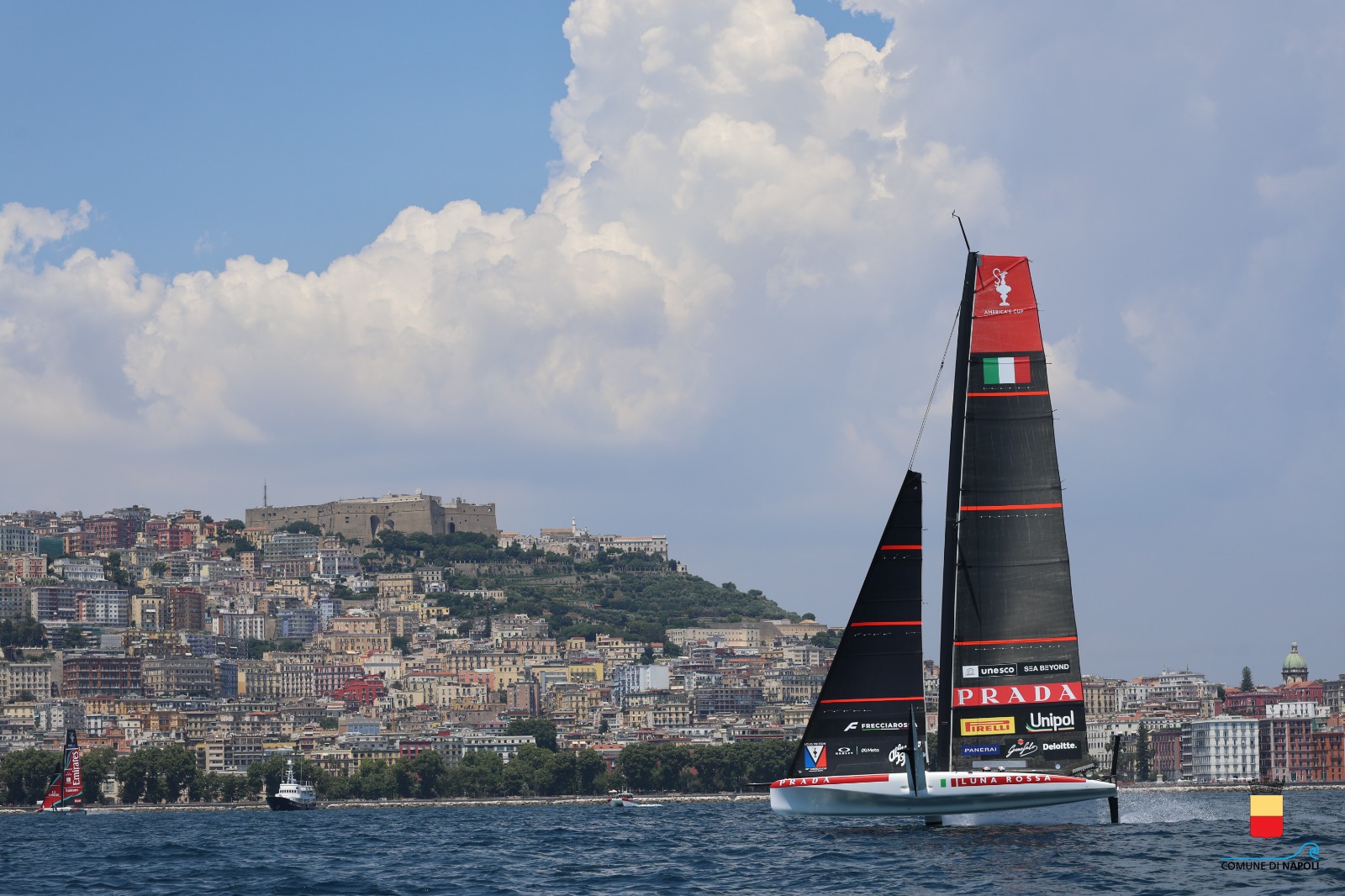 Napoli Città Ospitante della 38ªedizione della Louis Vuitton America’s Cup